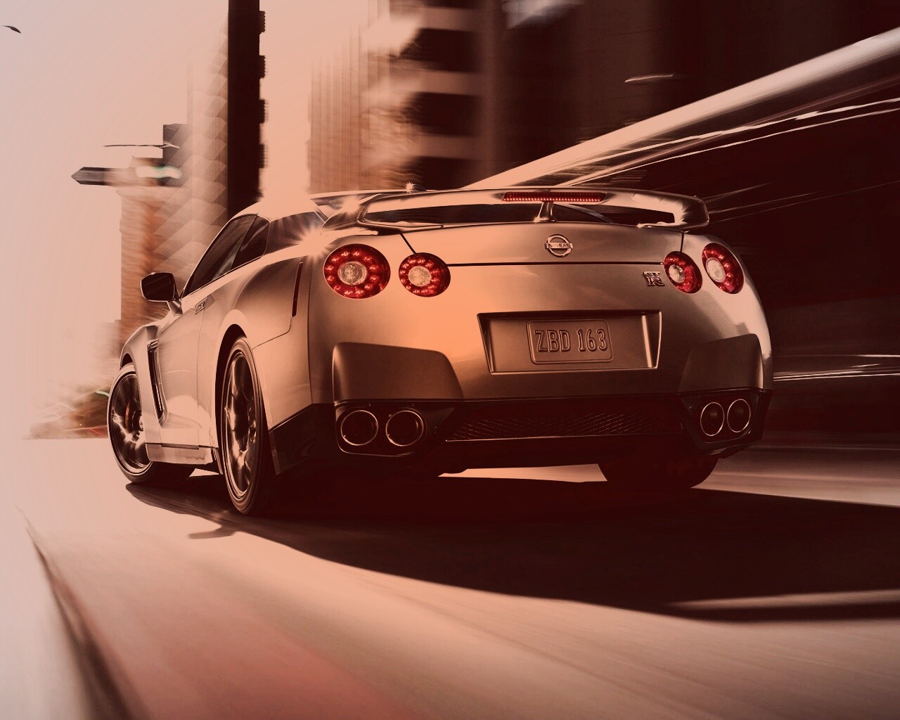 Nissan GT35 обои