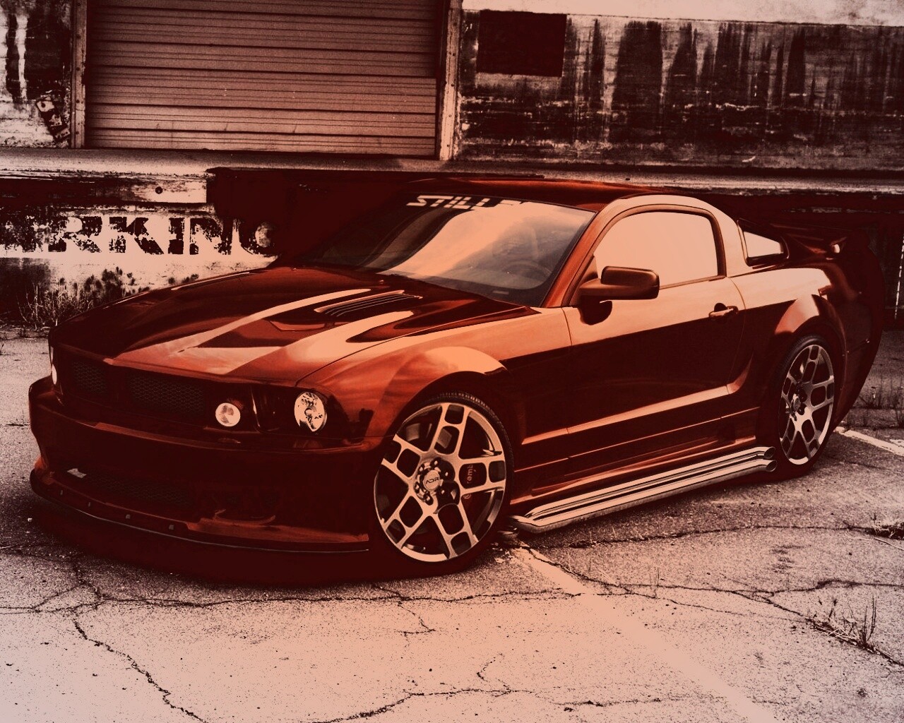 Форд Мустанг обои