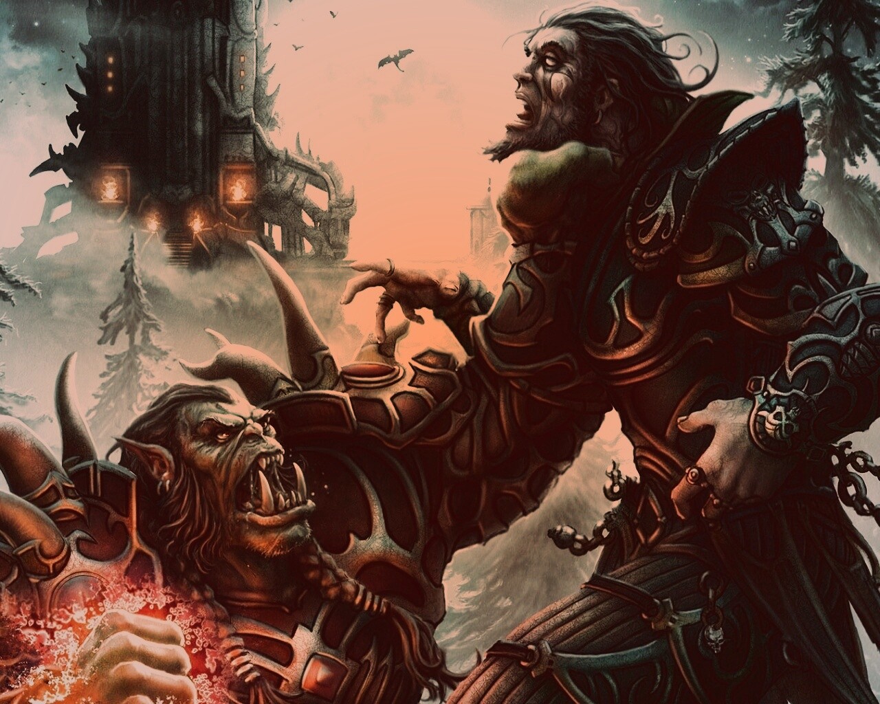 Смерть мага обои