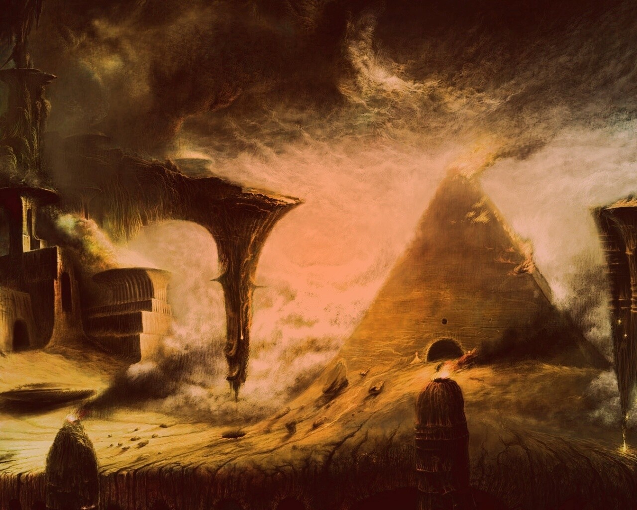 Мир древних обои