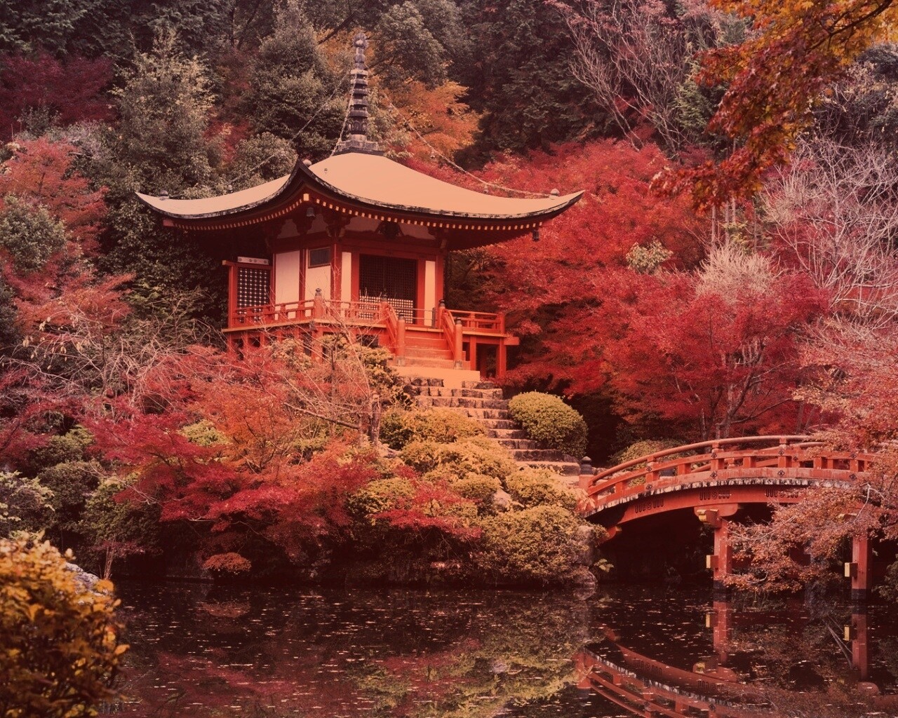 Дайго - посёлок в японии обои