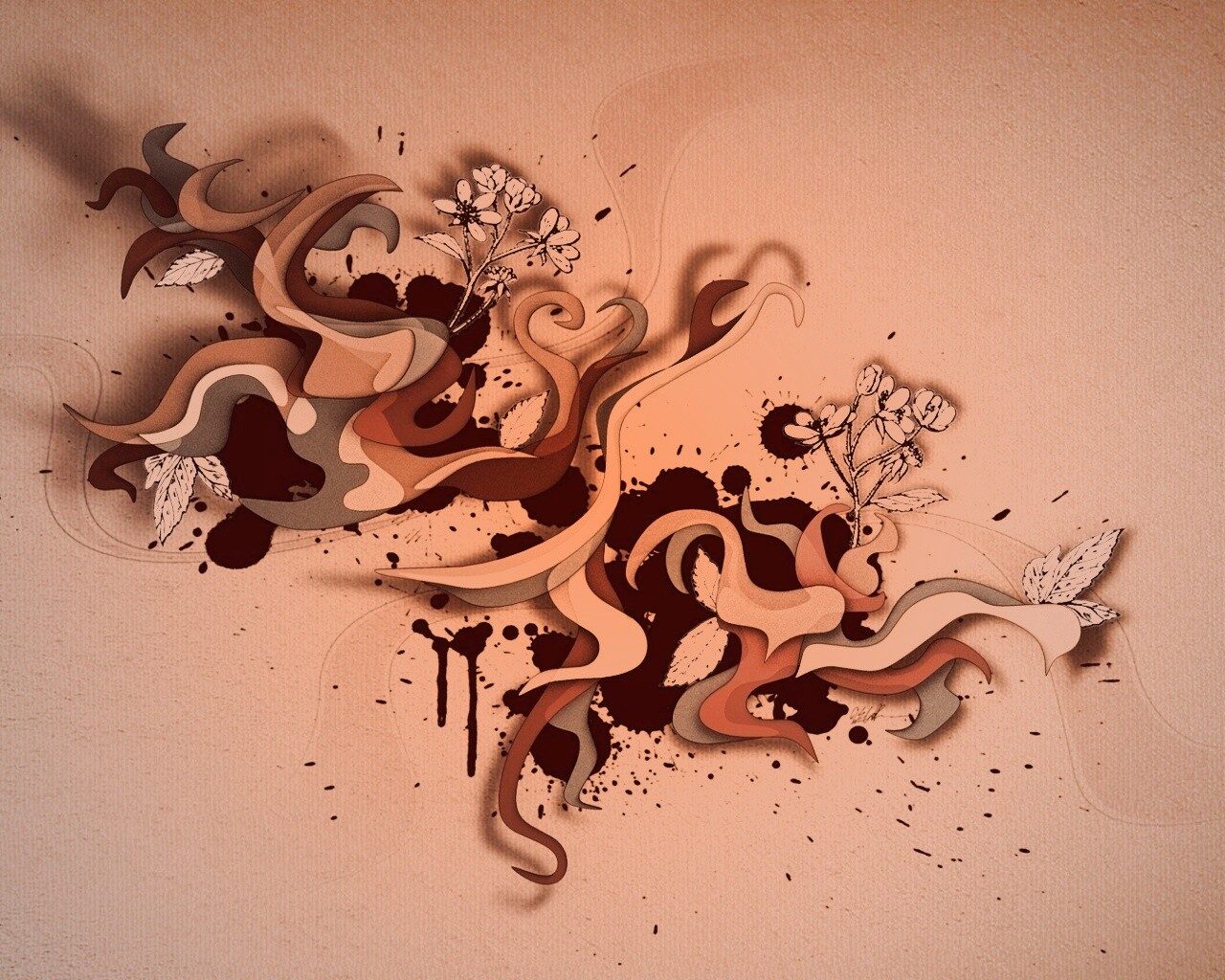 Природная абстракция обои