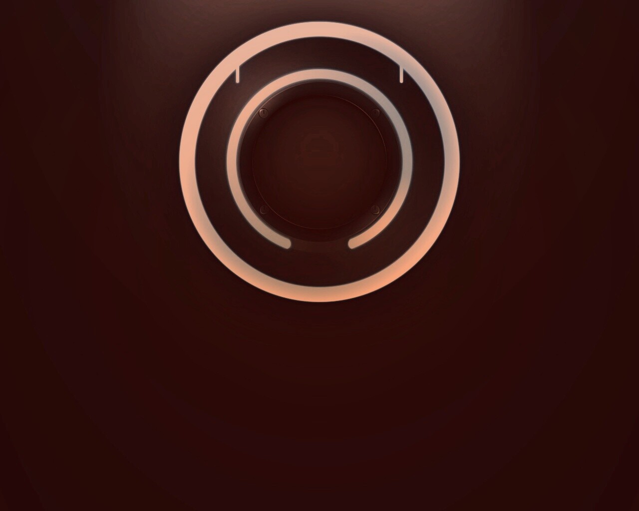 Диск из Tron на черном фоне обои