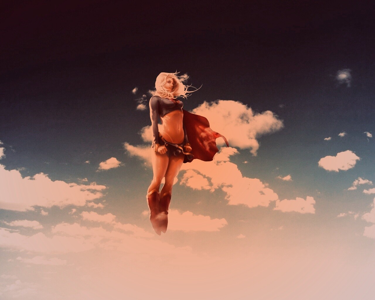 Супердевушка обои