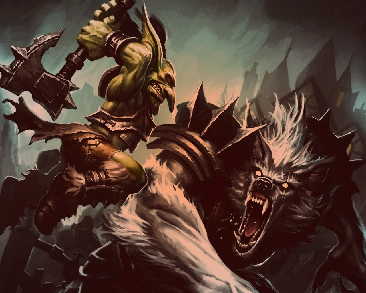 Гоблин и ворген обои