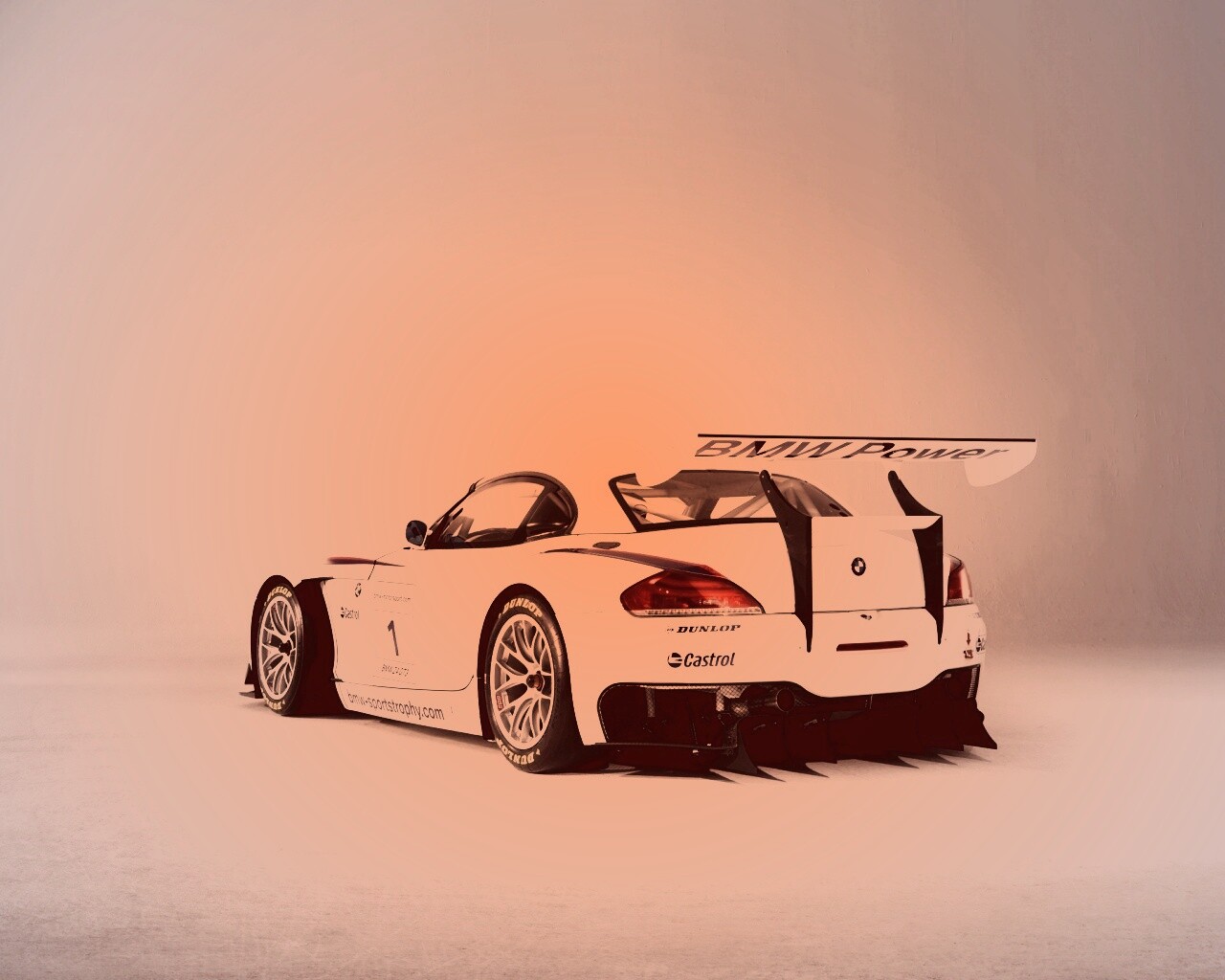 Рендер спортивного BMW обои