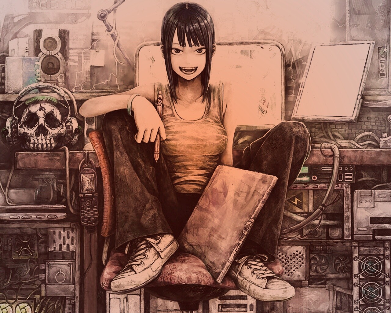 Это её территория обои