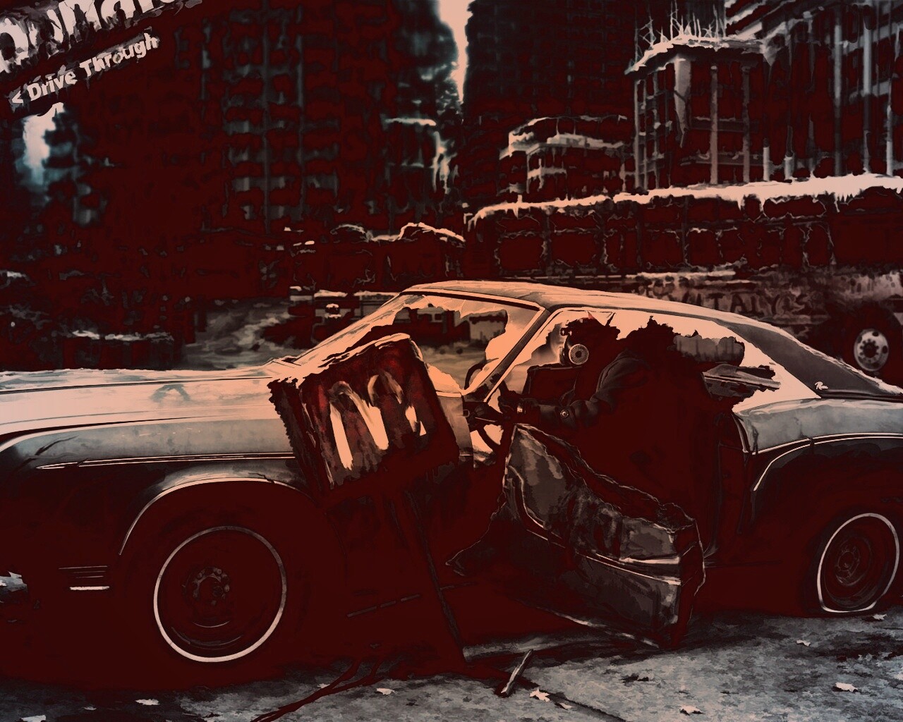 Картина запустения обои