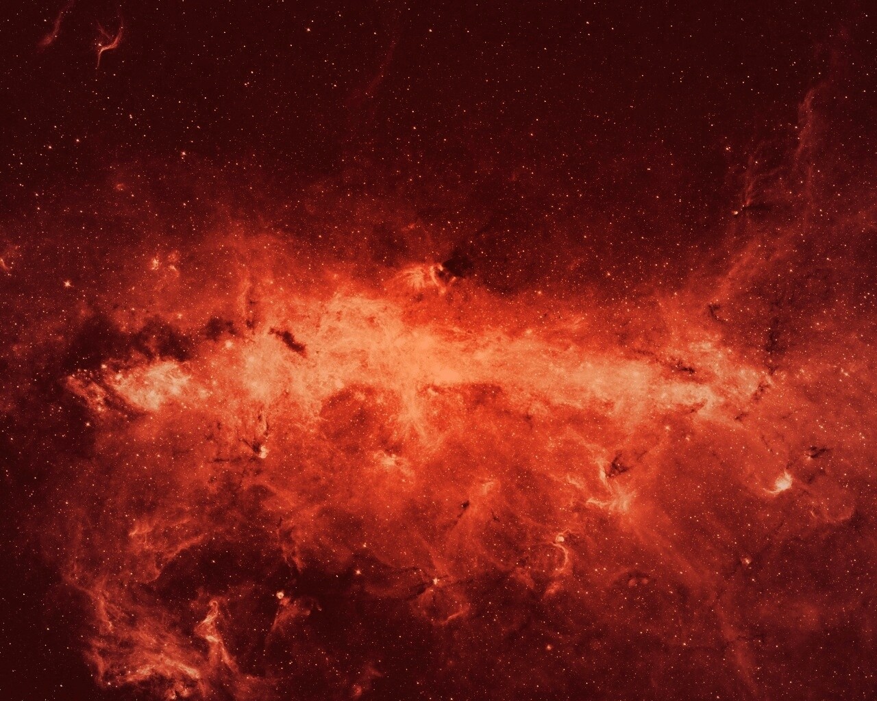 Кроваво-красная бездна обои