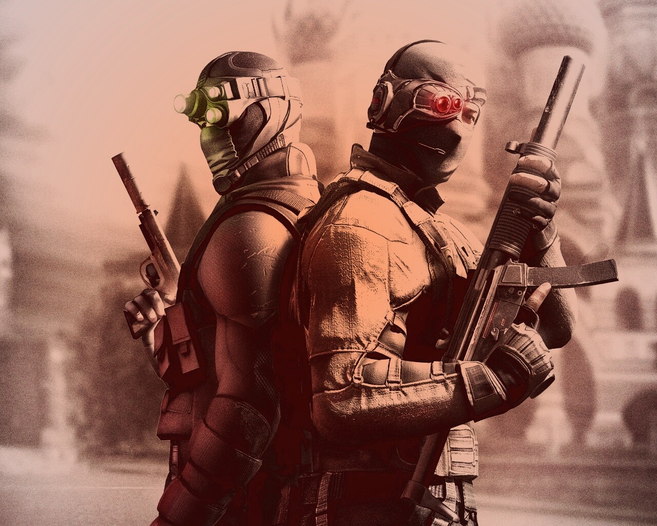 Sam Fisher в Москве обои