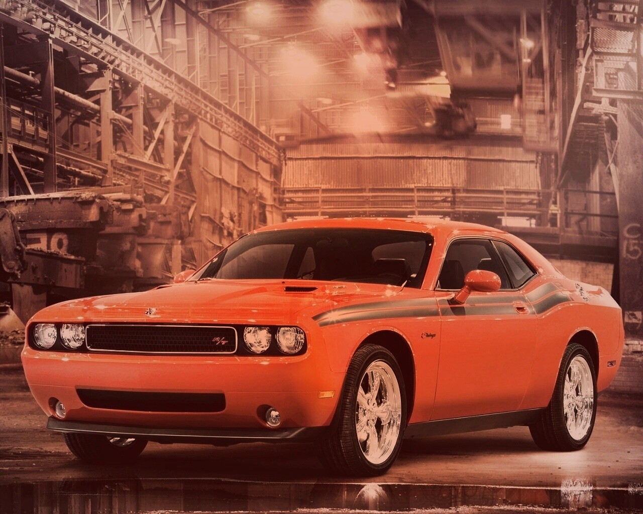 Dodge Challenger RT обои
