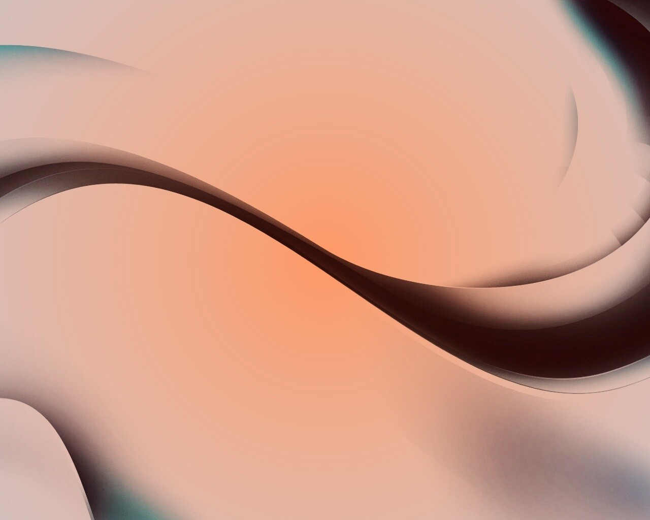 Волнистая графическая абстракция обои