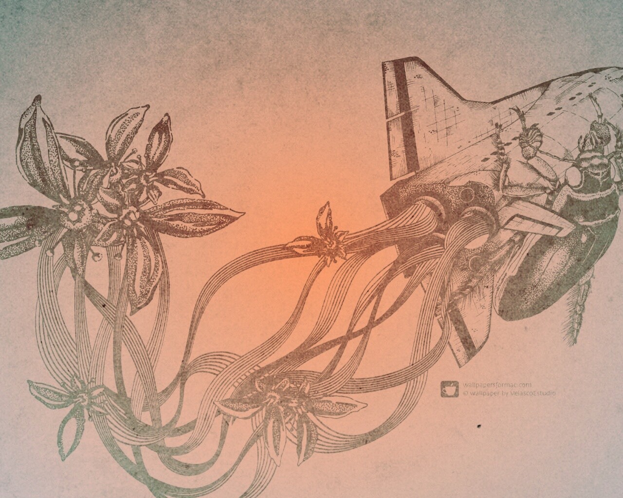 Абстракции для Apple обои