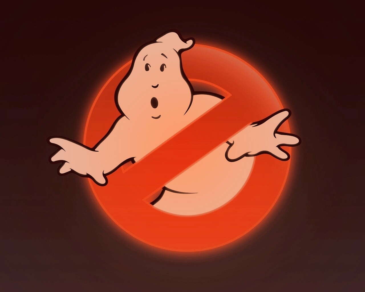 Значок Охотников за приведениями обои