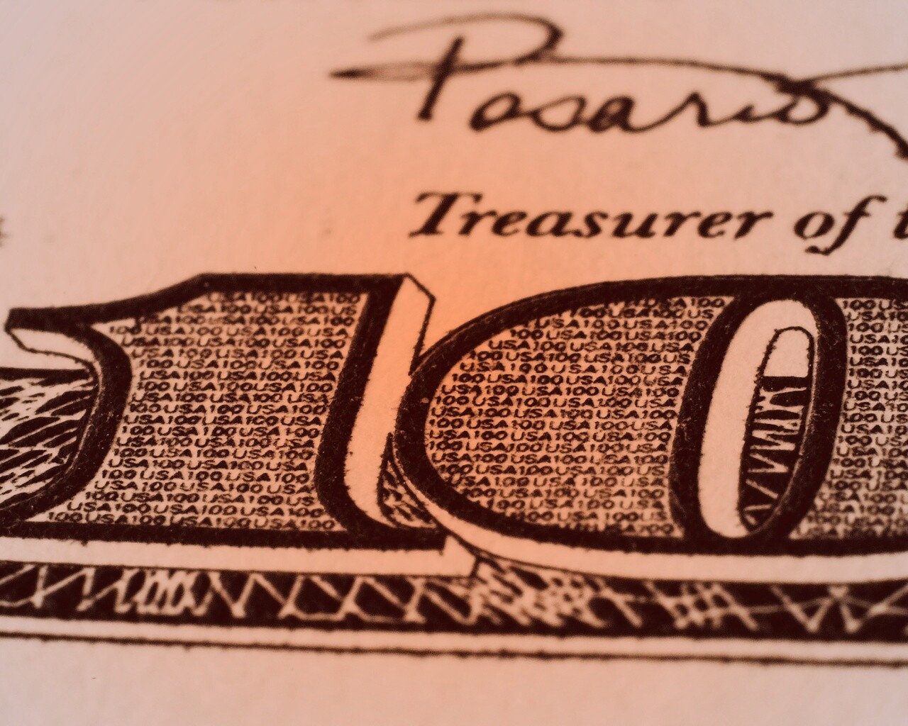 Десять долларов обои