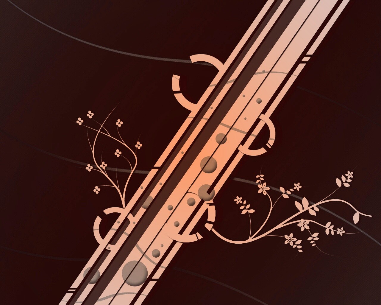 Нечто векторное обои