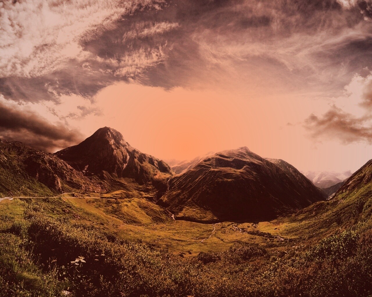 Нетронутый уголок обои