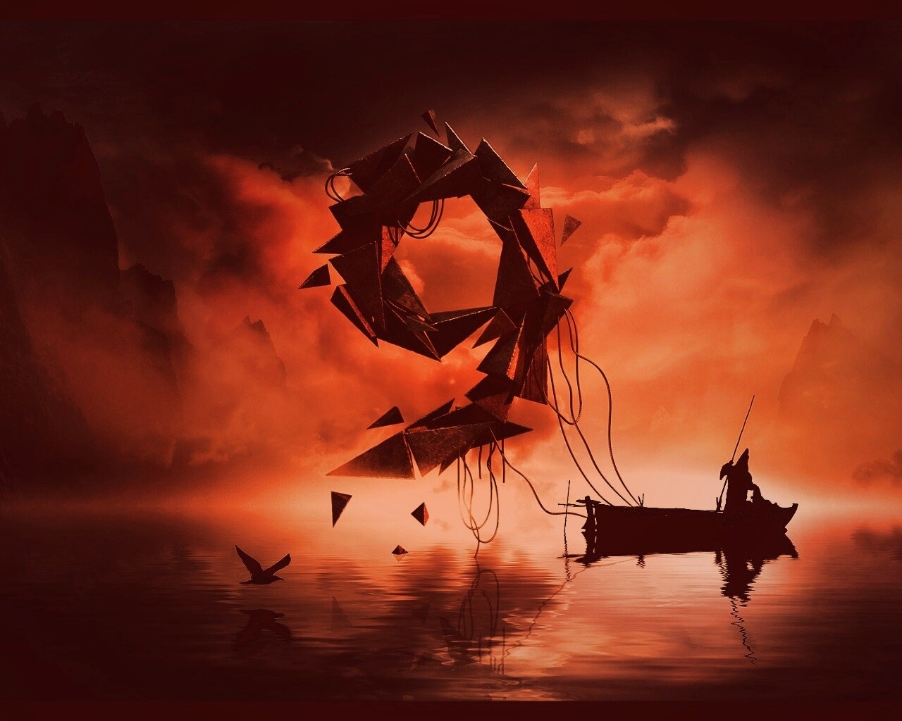 Девять обои