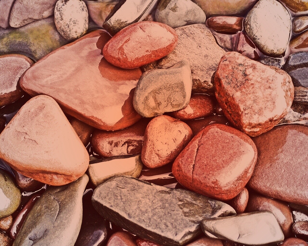 Морские камешки обои