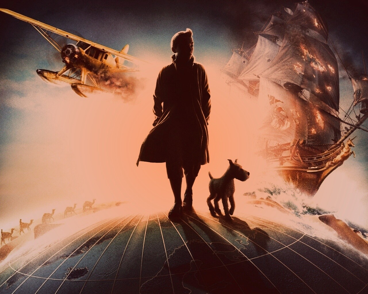 Приключение Тинтина обои