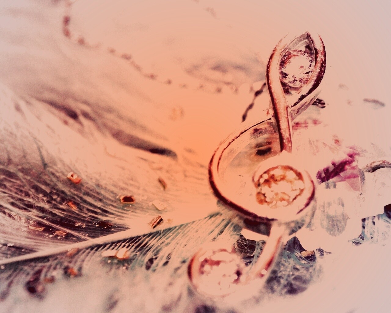 Скрипичный ключик обои