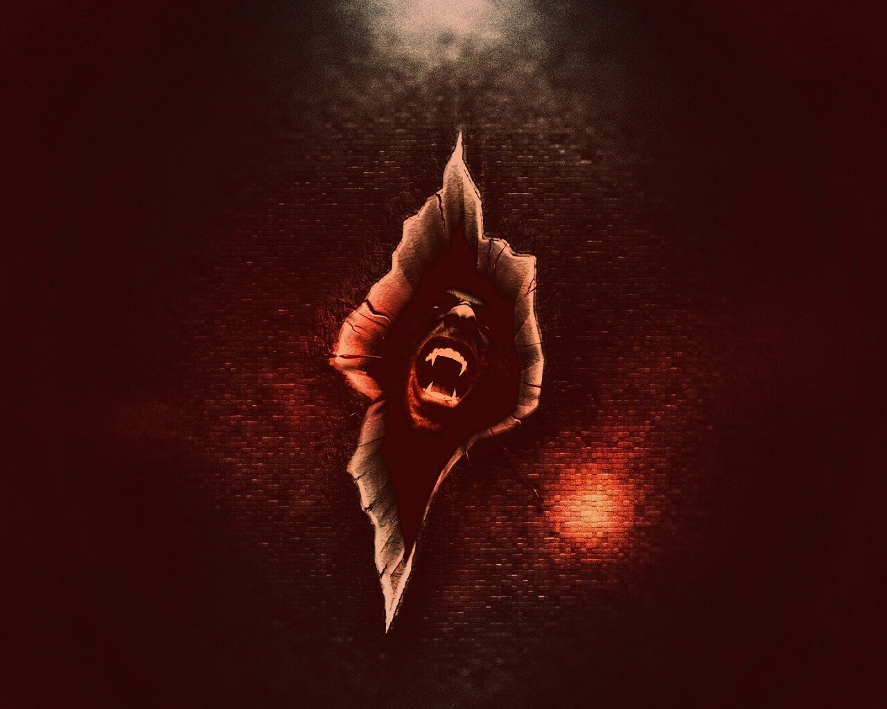 Монстр из ращелины обои