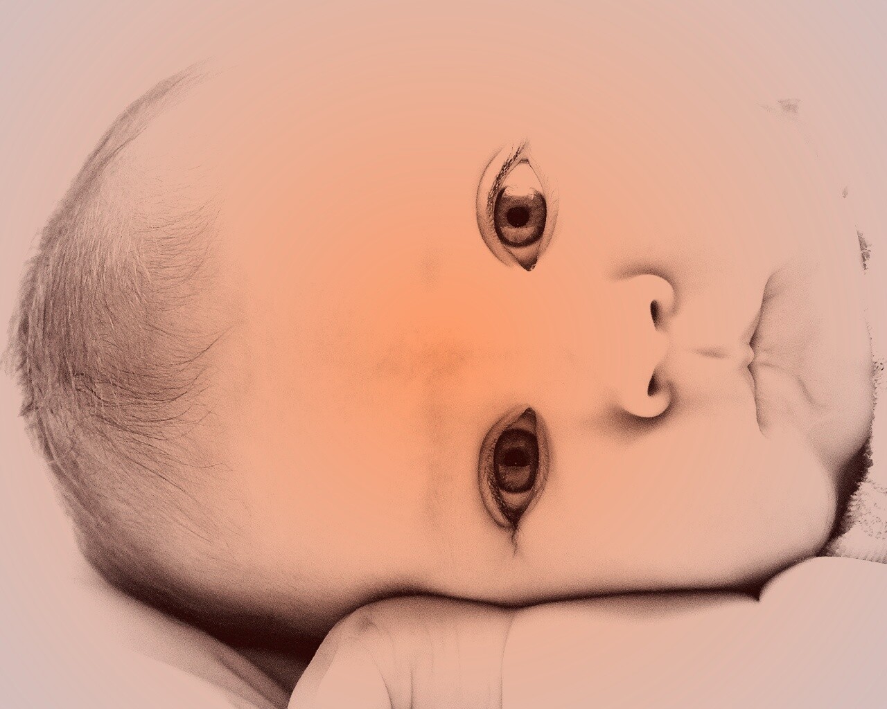 Задумчивый обои