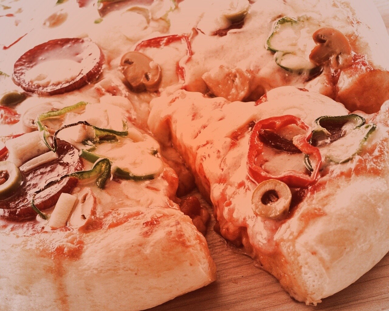 Свежая пицца обои