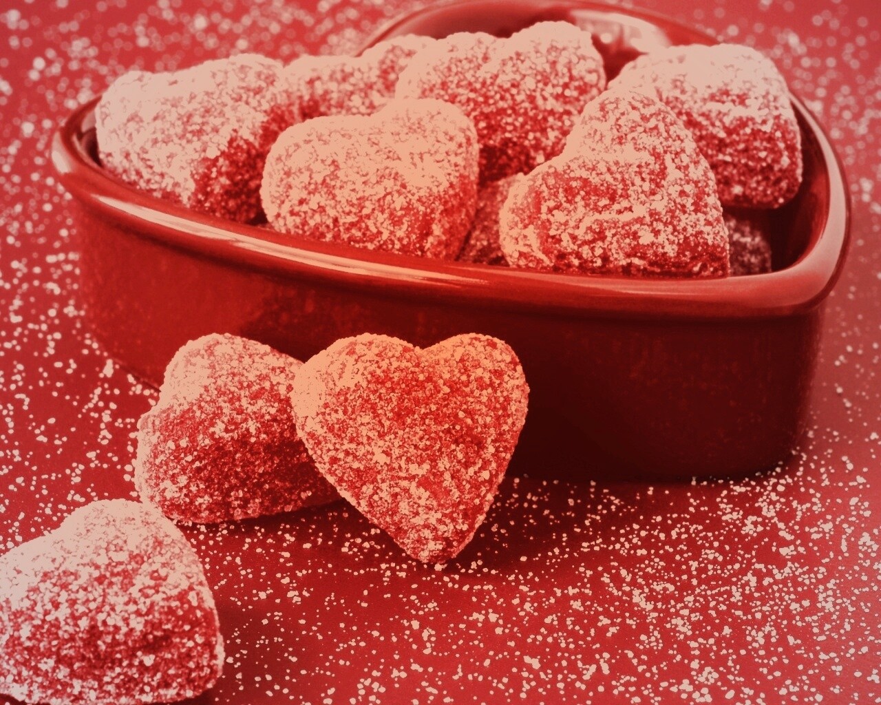 Мармеладки в сахаре обои