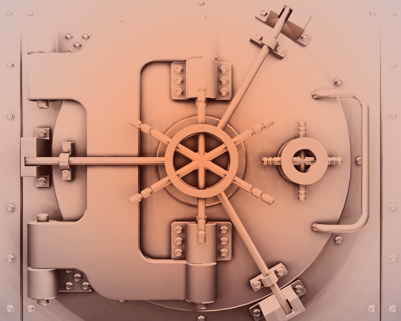 Сейфовая дверь обои