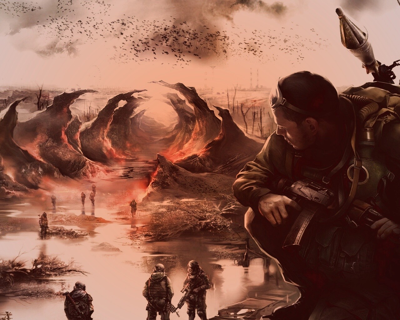 Сталкер обои