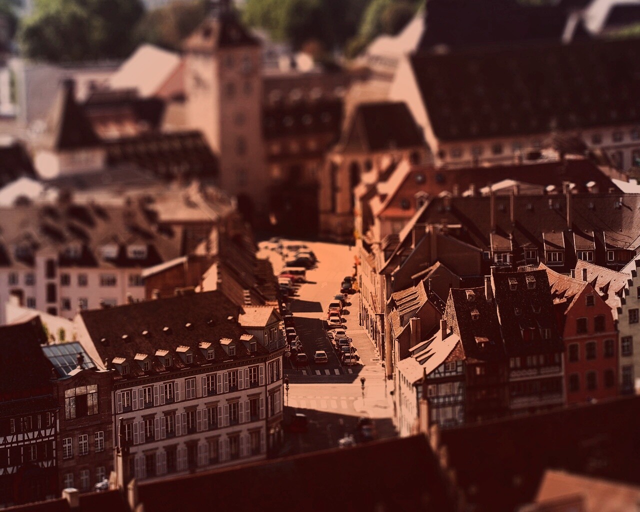 Фото с крыши обои