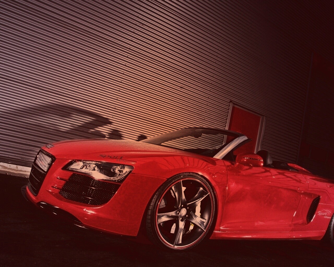 Audi R8 кабриолет обои