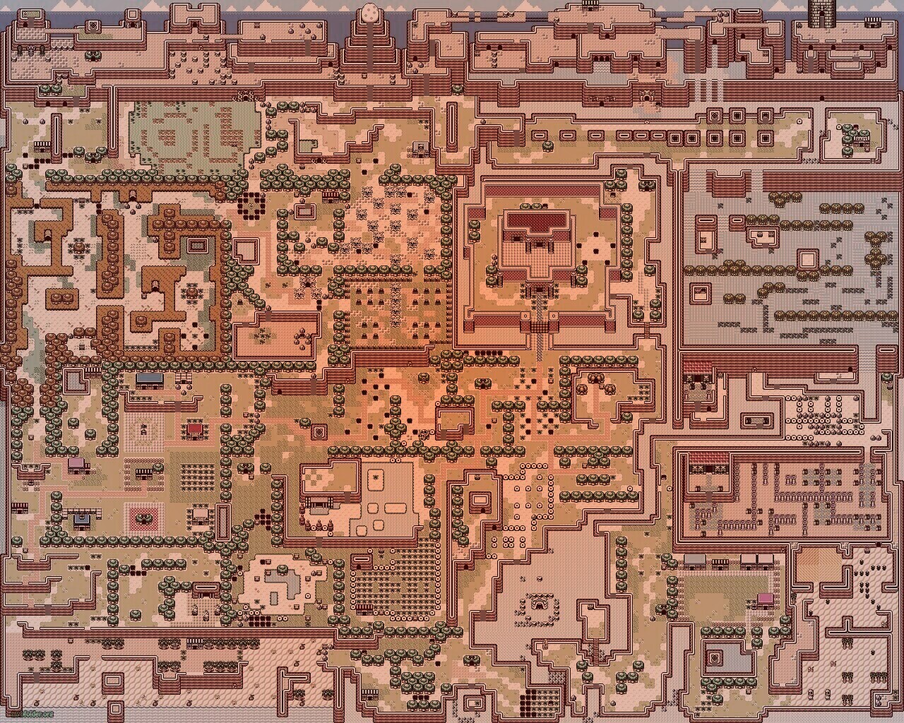 Пиксельный мир обои