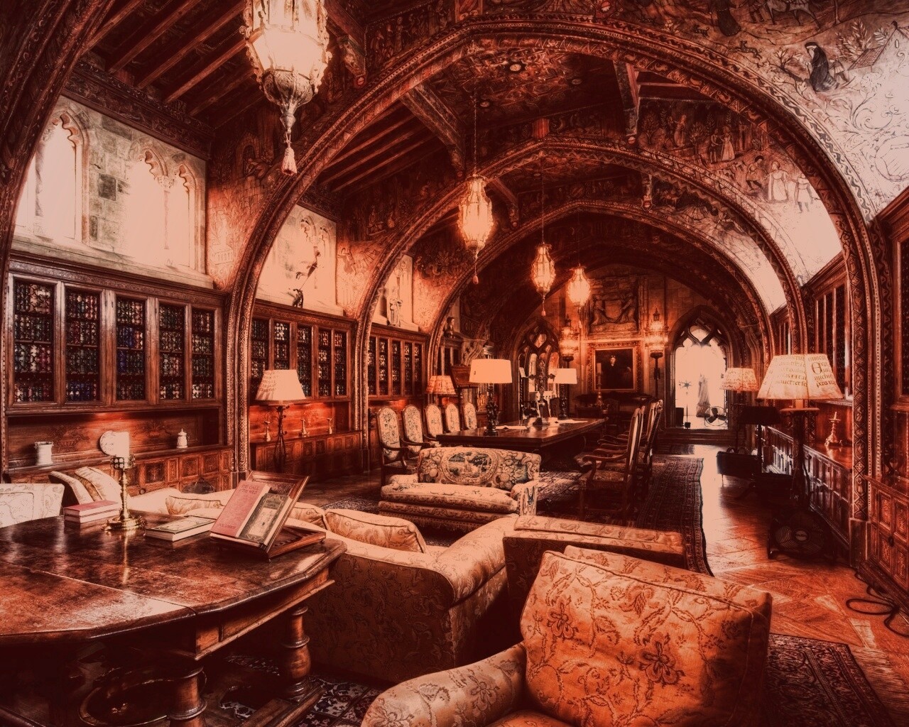 Библиотека обои