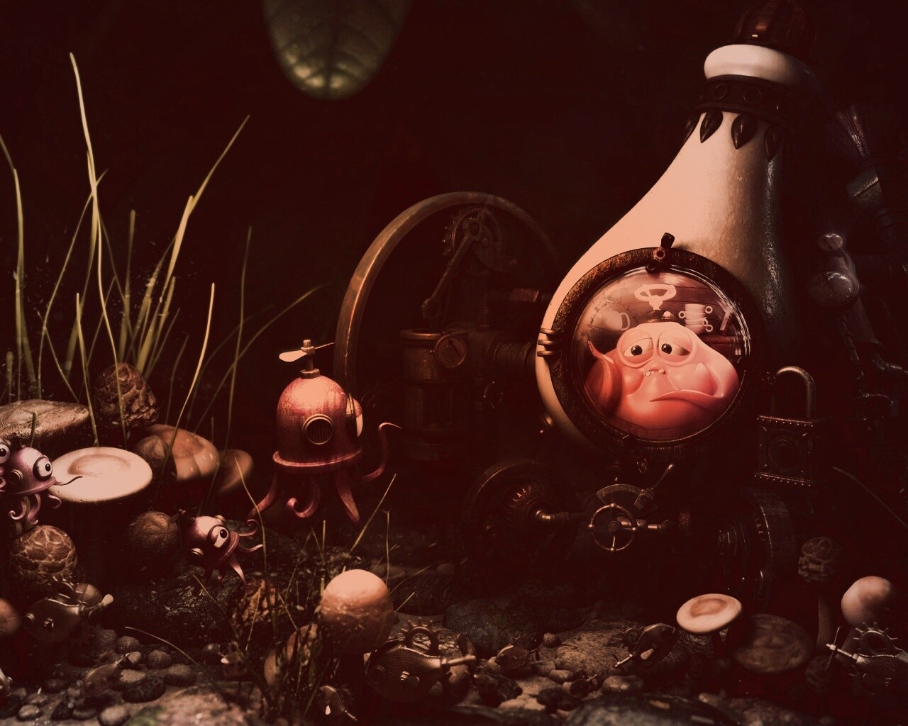 Фентезийный стимпанк обои