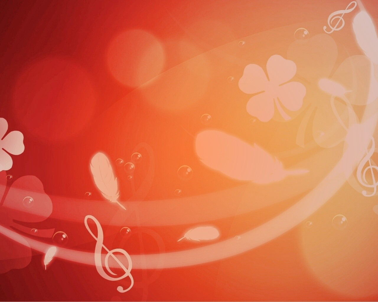 Тёплая энергия света обои