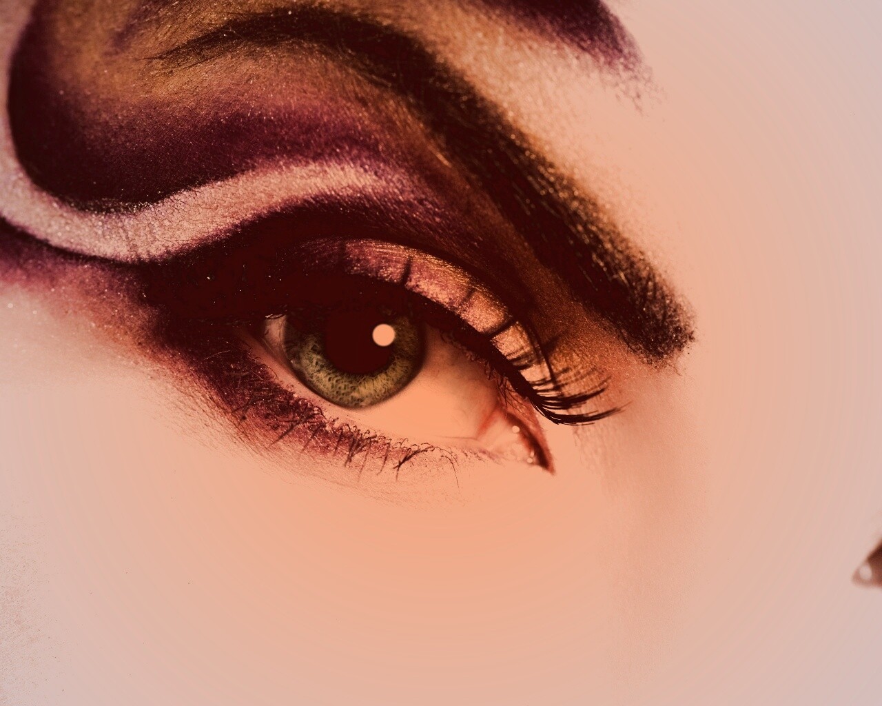 Красивый макияж для глаз обои