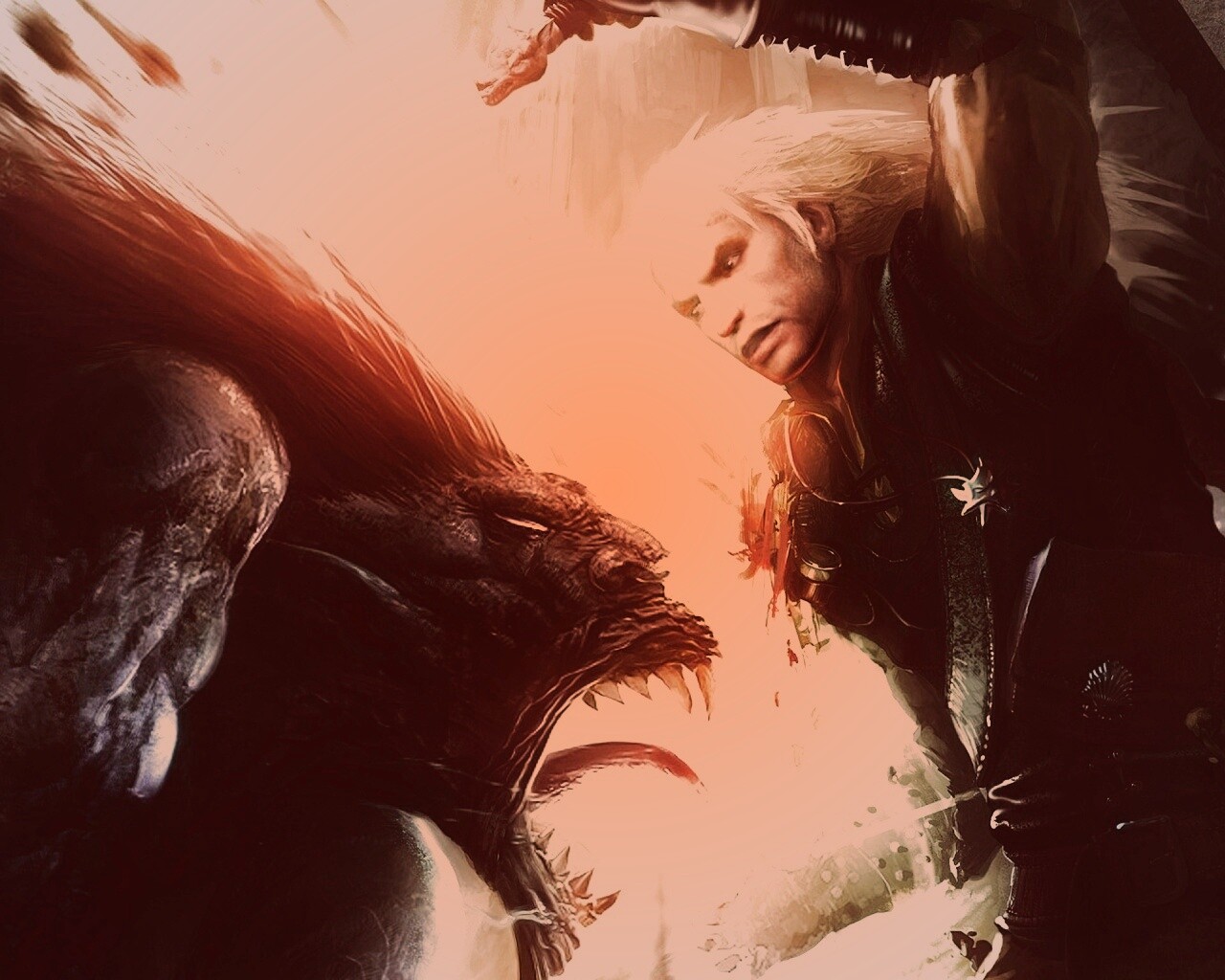 Эпизод из Ведьмака обои