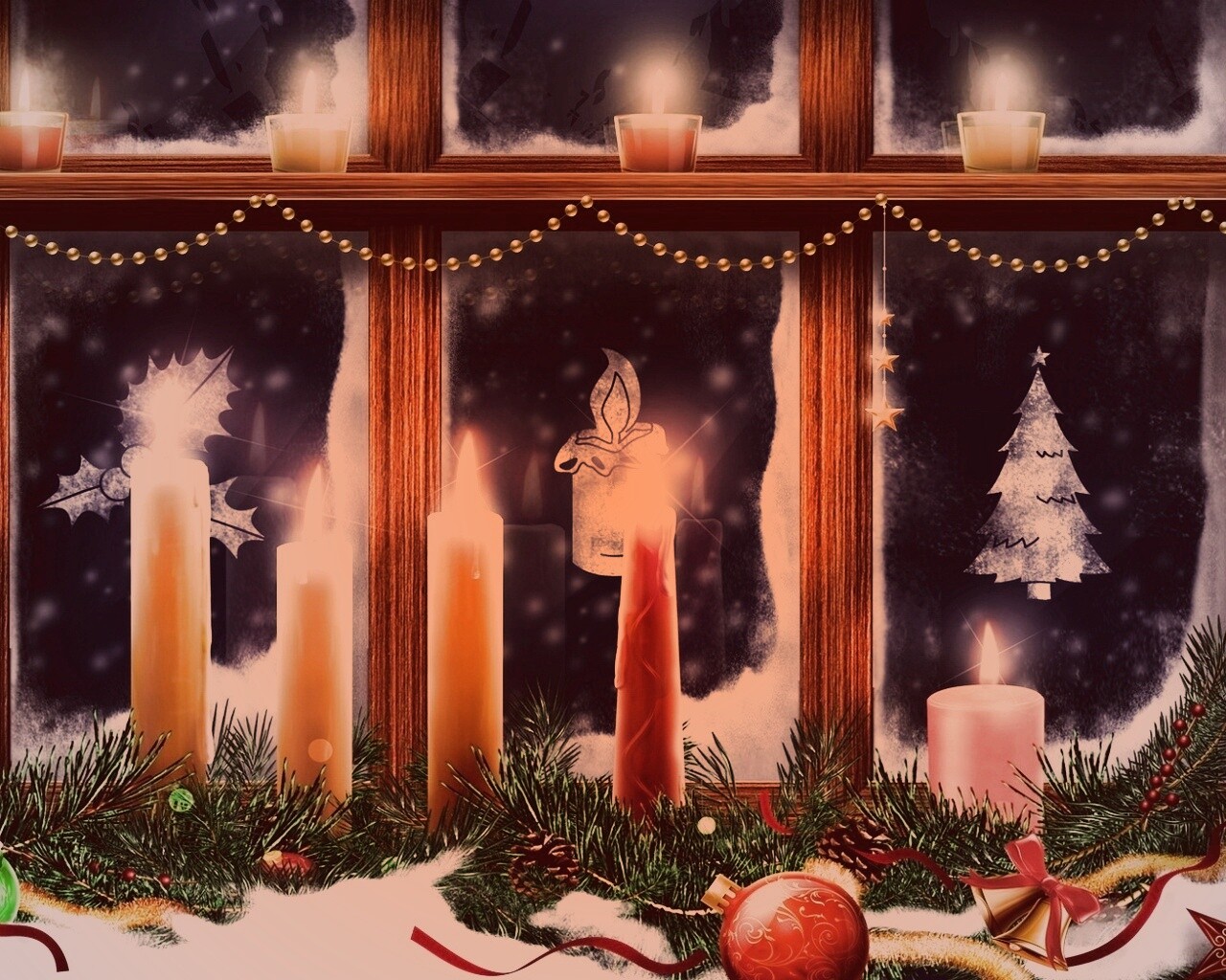 Новогоднее настроение обои