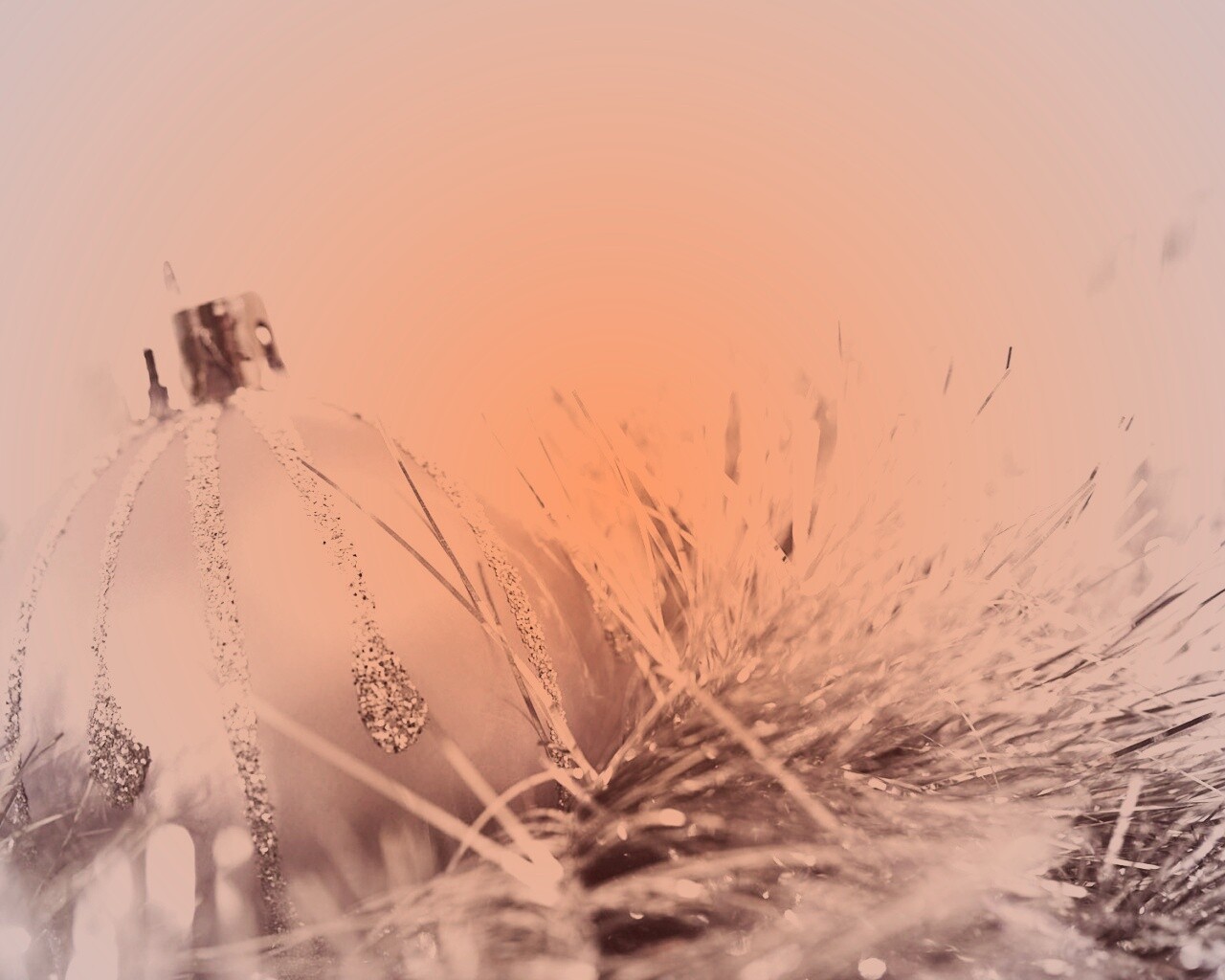 Новогонее украшение обои