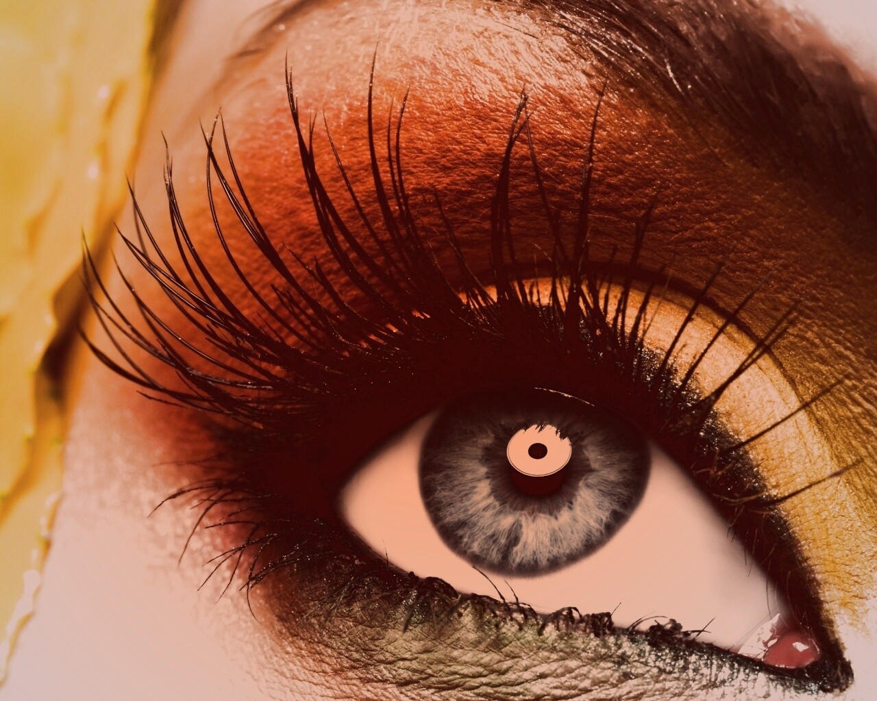 Ресницы обои