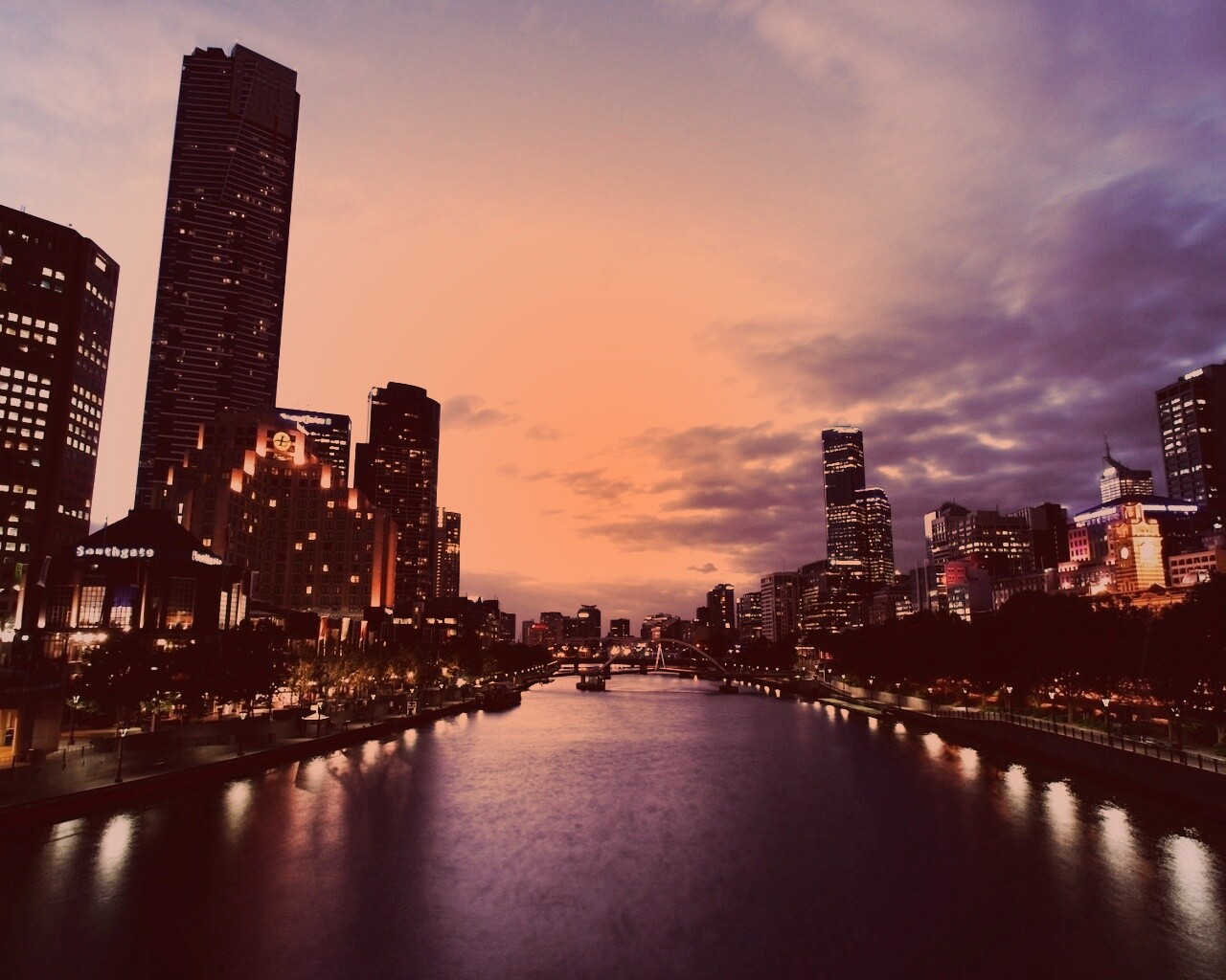 Застывший город обои