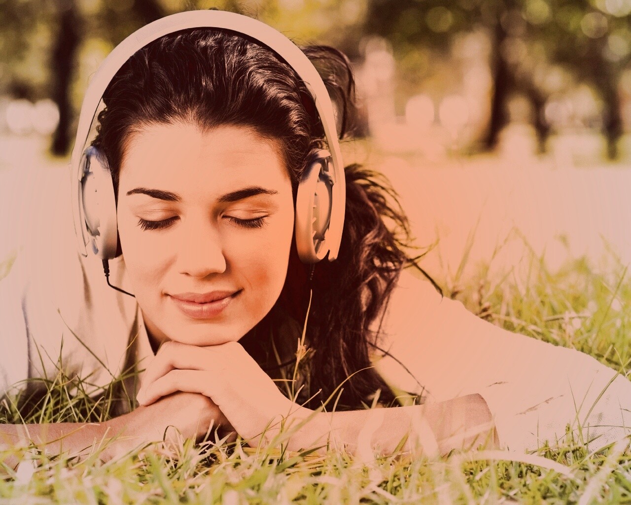Наслаждение музыкой обои
