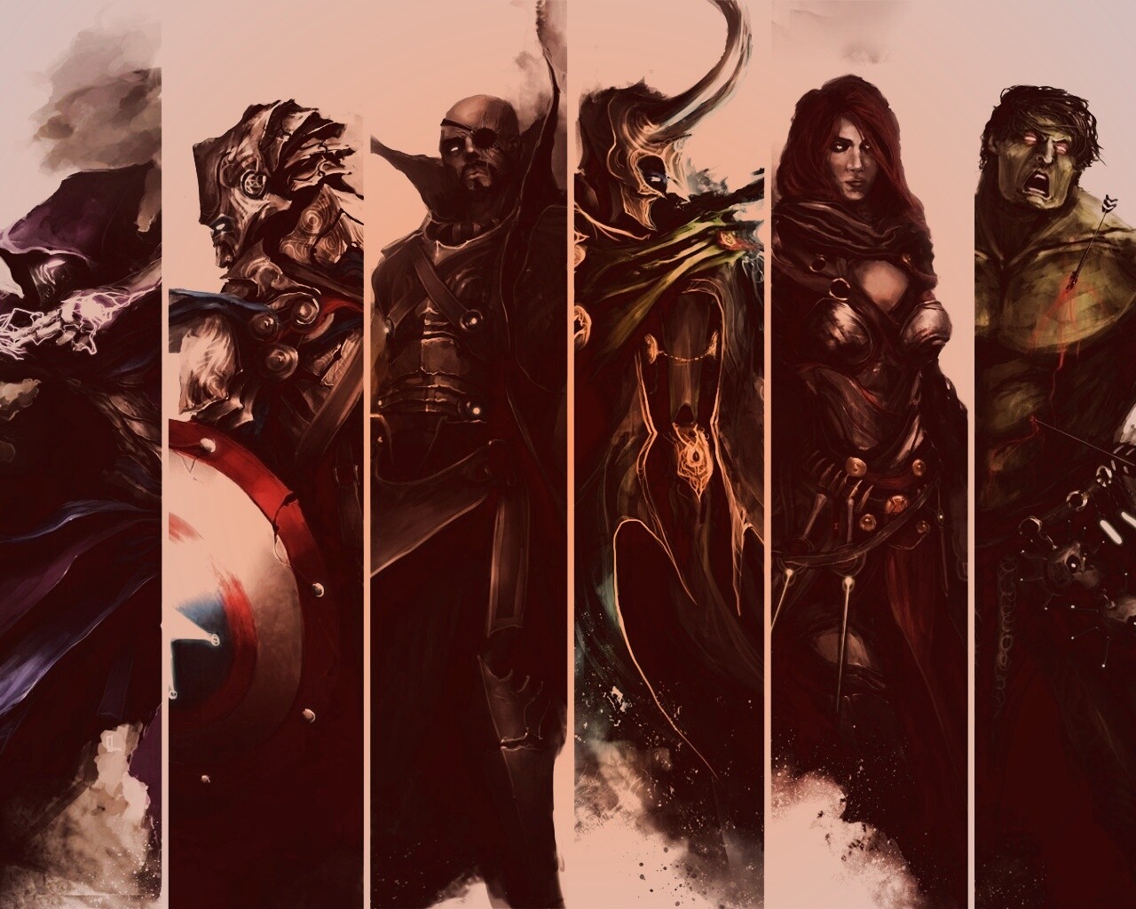 Мстители обои