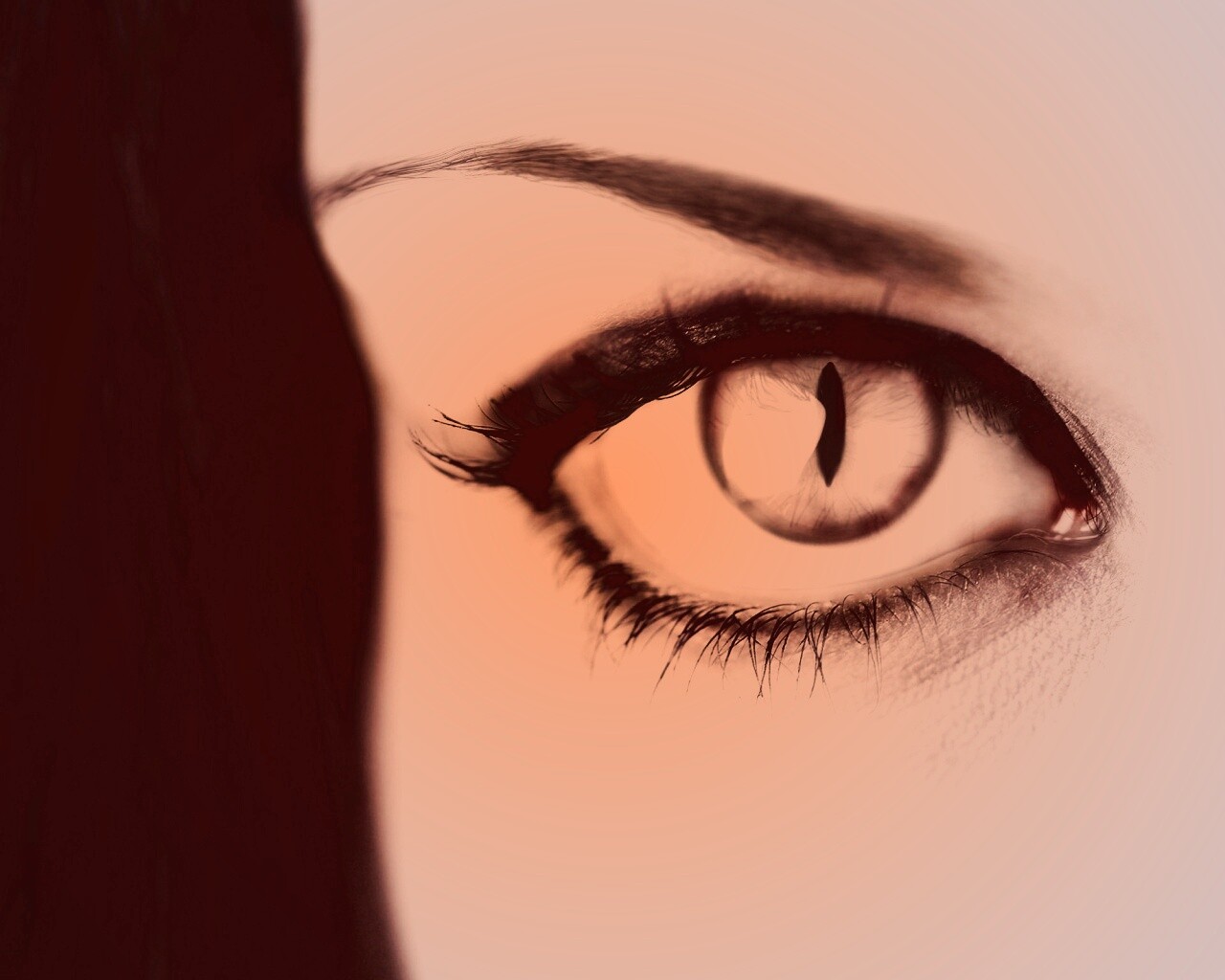 Кошачий глаз обои