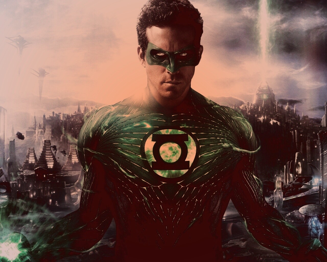 Green Lantern обои