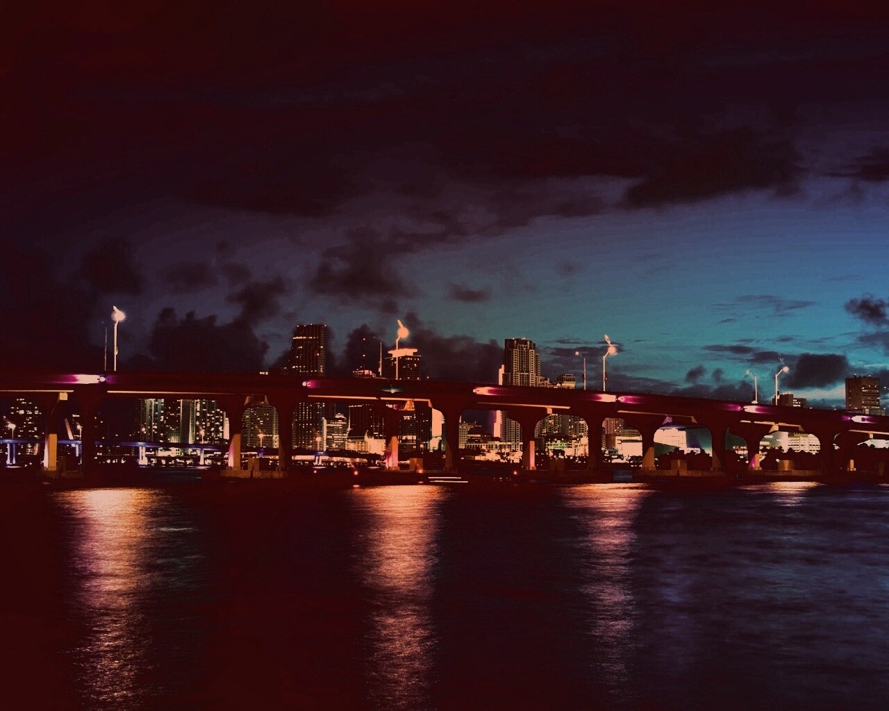 Подсветка обои