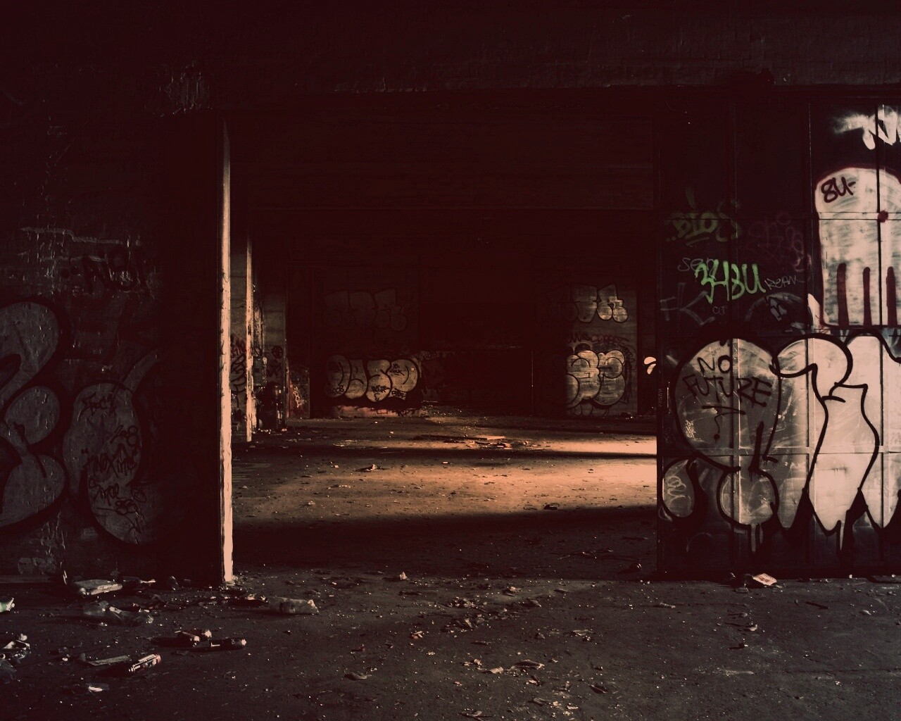 Заброшенное здание обои