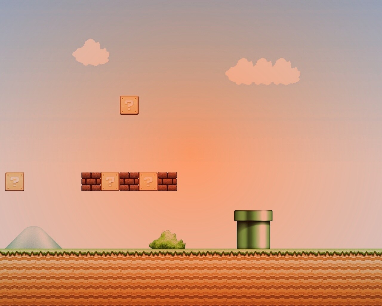 Мир супермарио обои